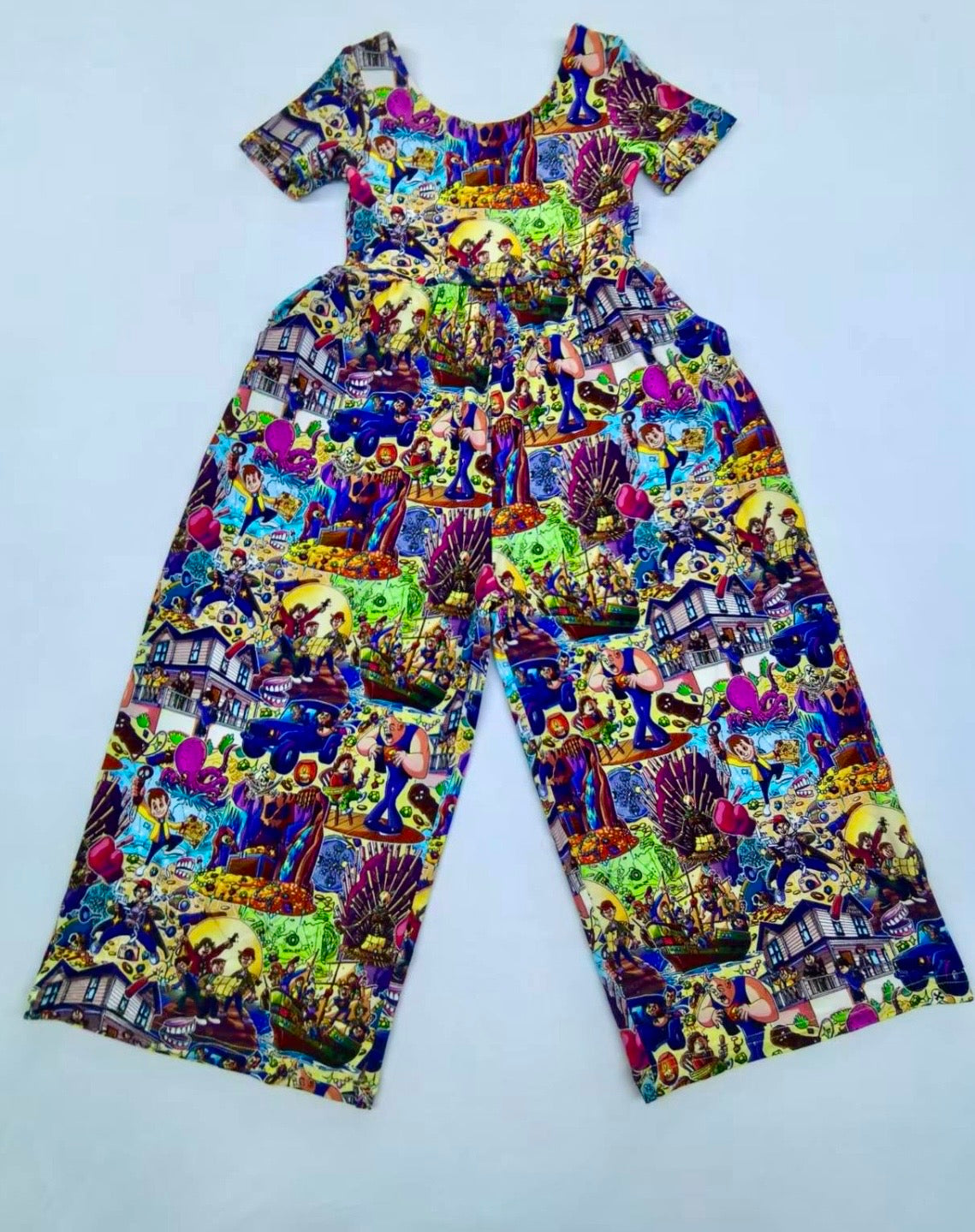 Hey You Guys Wide Leg Romper
