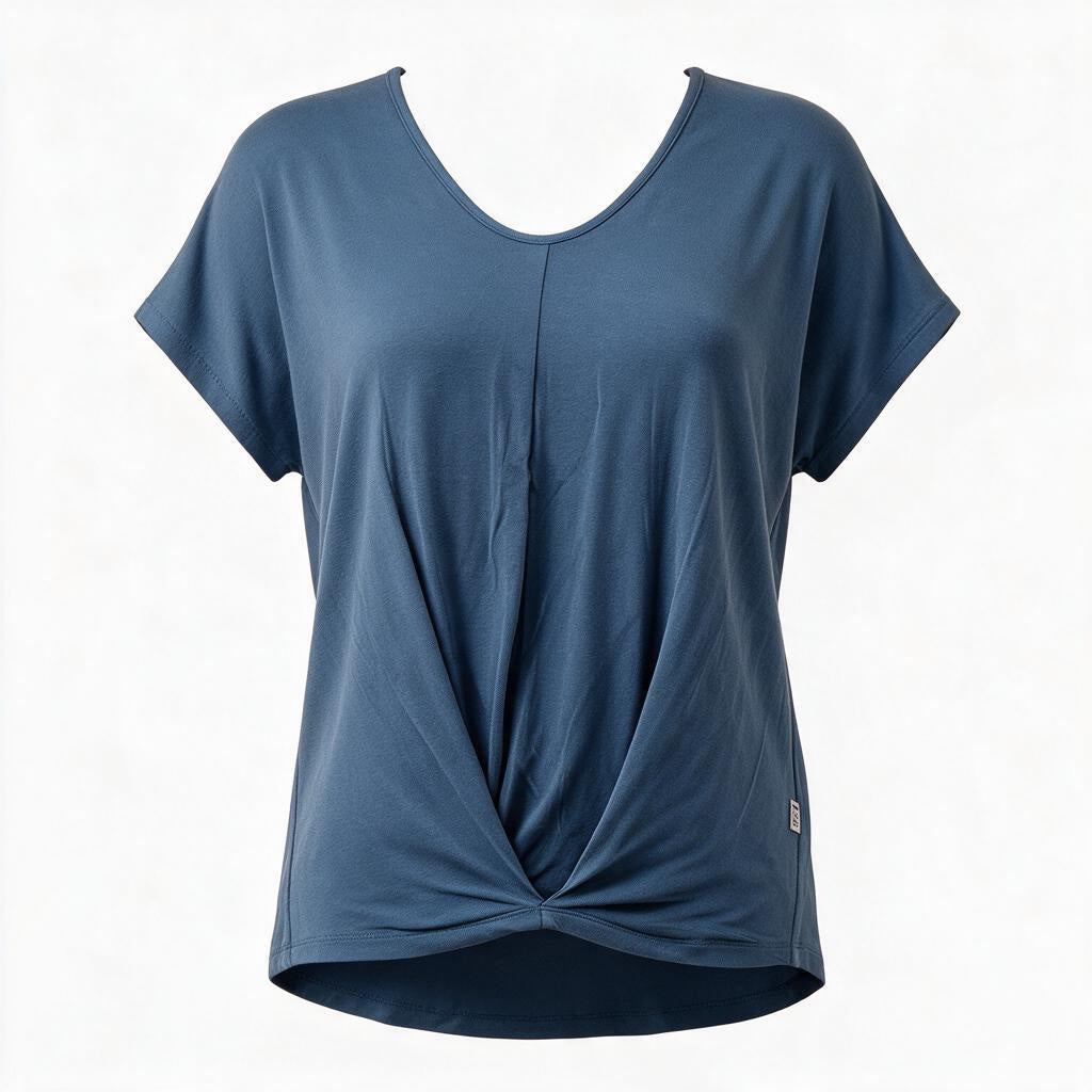 Solid Black Women's Effortless Blouse