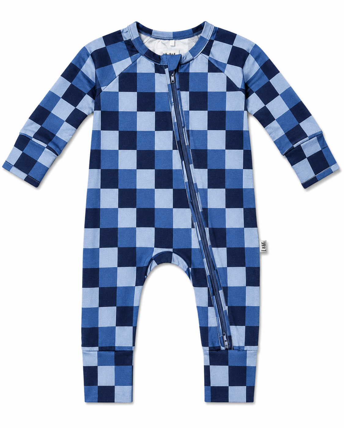 Blue Checks Zippy
