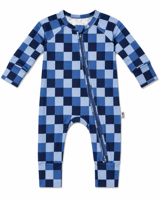 Blue Checks Zippy