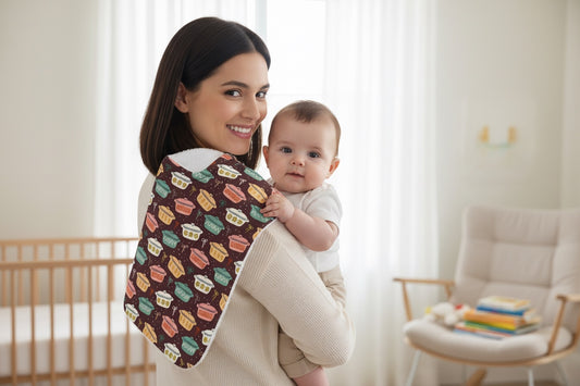 Grannies Dishes Burp Cloth