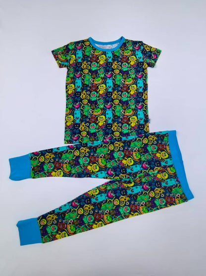 Bed Bugglers Short Sleeve & Pants Pajama Set