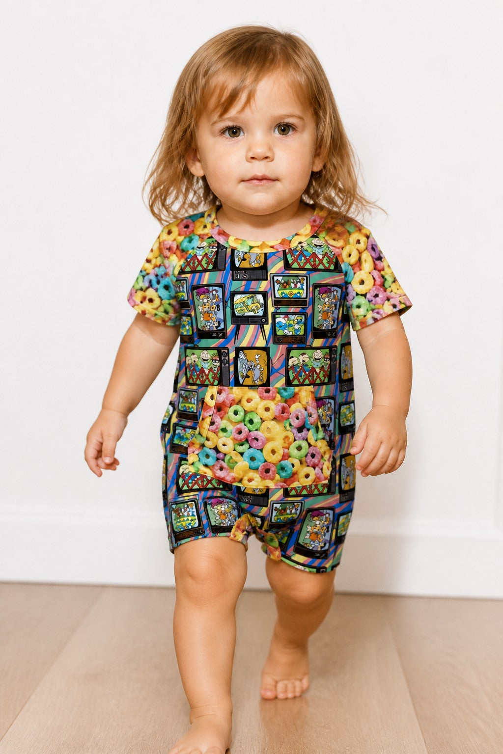 Saturday Morning Shorty Romper