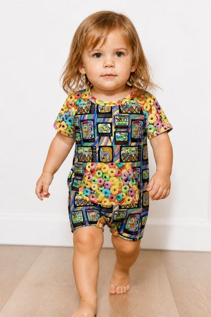 Saturday Morning Shorty Romper