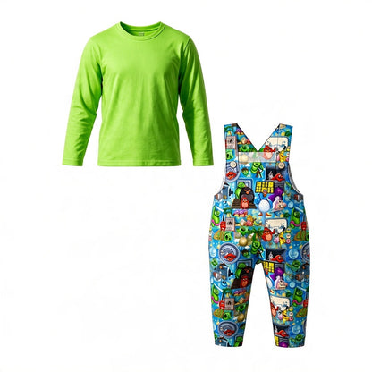 Anger Management Shirt with Overalls