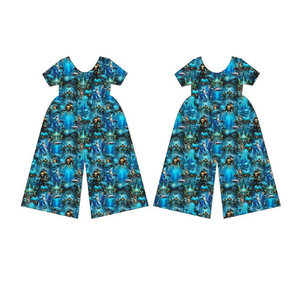 Lost City Wide Leg Romper