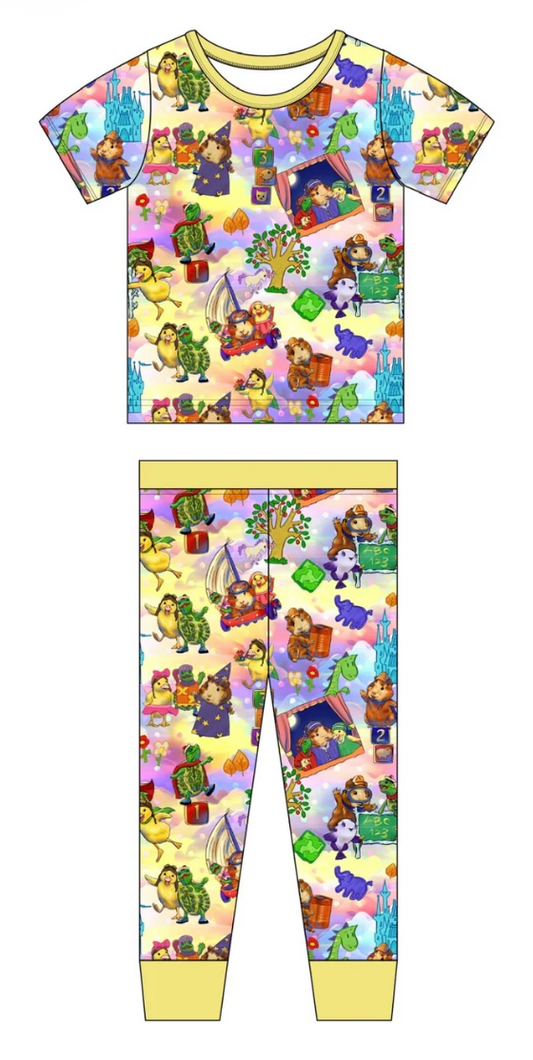Wonder Pets Short Sleeve & Pants Pajama Set
