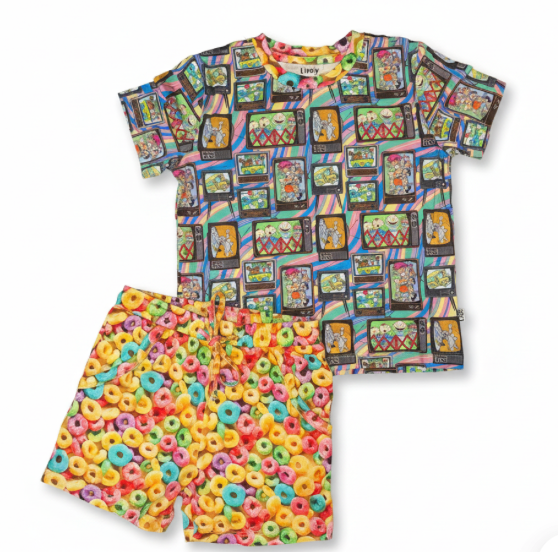 Saturday Morning Tee & Shorts Daywear Set