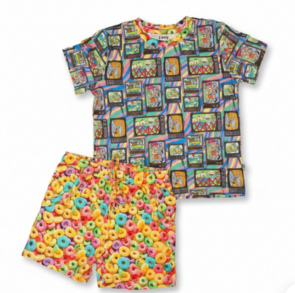 Saturday Morning Tee & Shorts Daywear Set