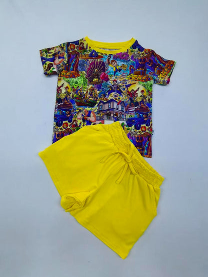 Hey You Guys Tee & Shorts Daywear Set