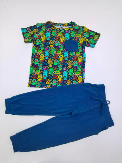 Bed Bugglers Pocket Tee & Joggers Daywear Set