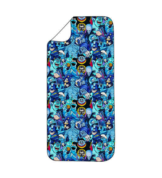 Blue Crew Burp Cloth