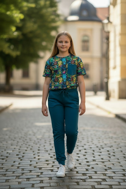 Bed Bugglers Pocket Tee & Joggers Daywear Set