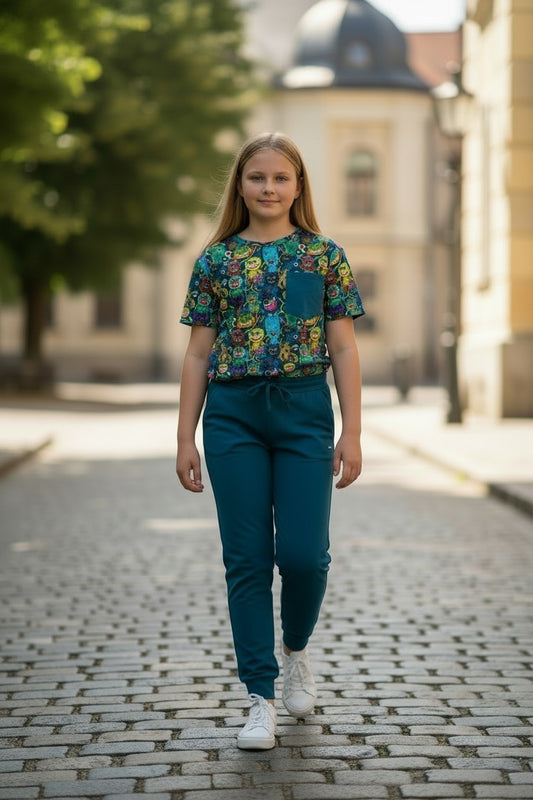 Bed Bugglers Pocket Tee & Joggers Daywear Set