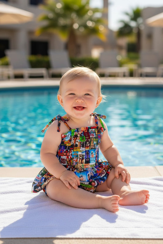 CHILL Smocked Bodysuit Bubble