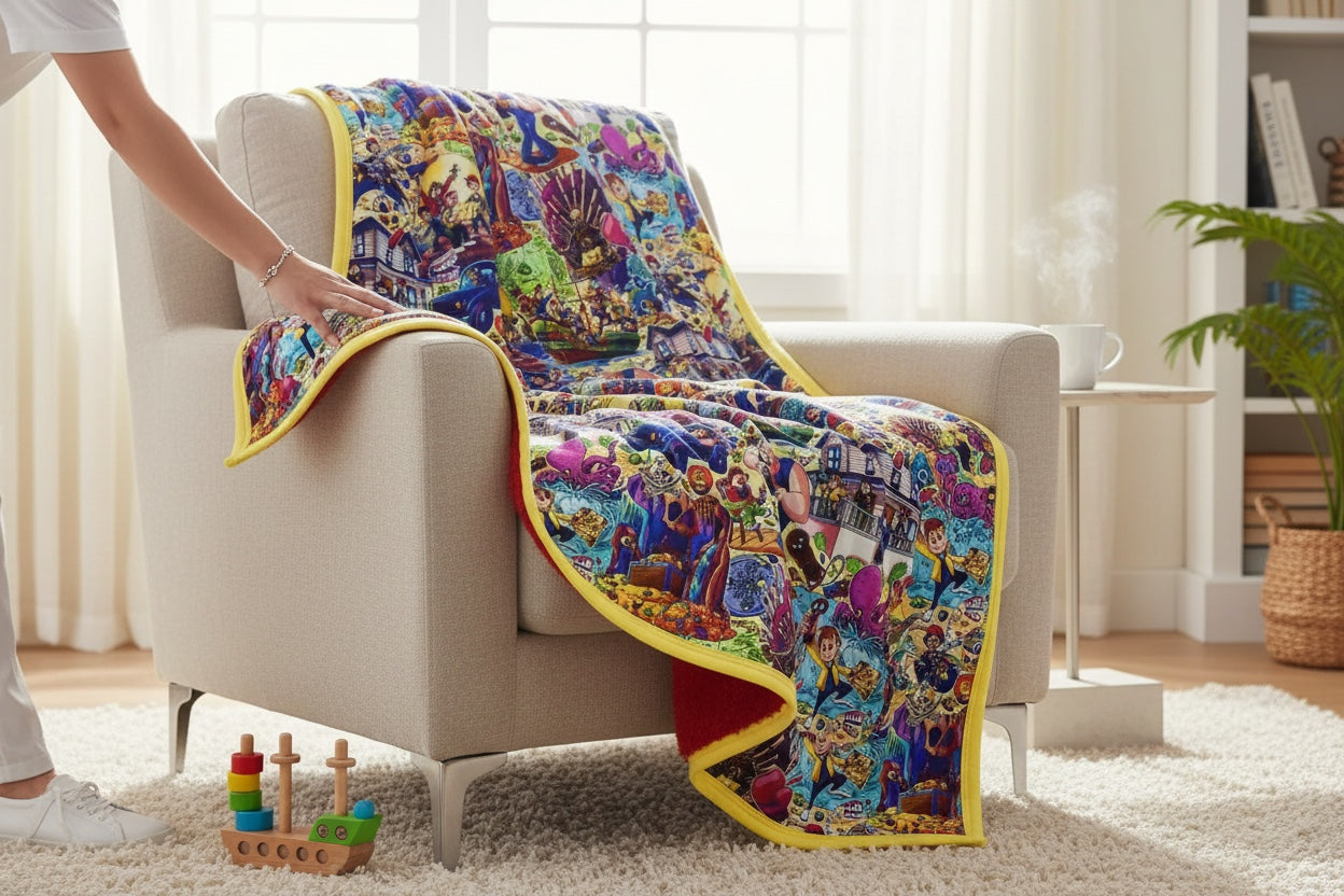 Hey You Guys Bamboo Plush Blanket (CHOOSE SIZE)