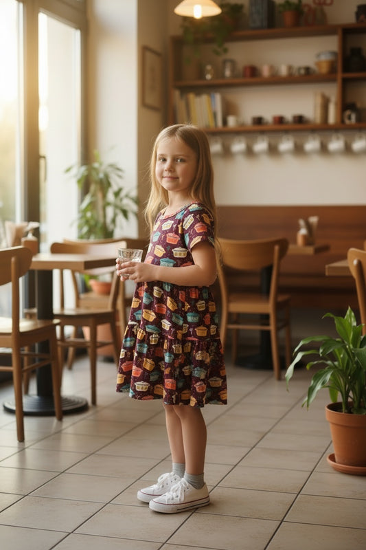 Grannies Dishes Twirl Dress